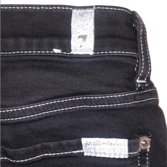 Seven Dark Wash Sz 27 EUC - Picture 4 of 8